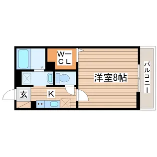 D-room土樋【3階】の間取り