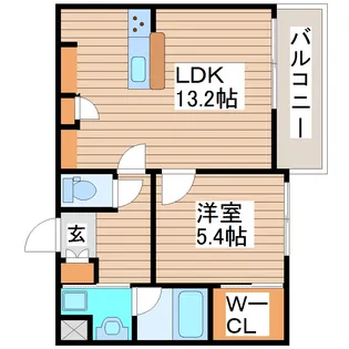 MONT BONHEUR【2階】の間取り