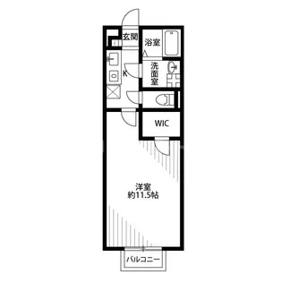 埼玉県さいたま市西区大字指扇【アパート】の間取り