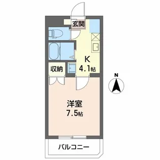 グランドステータスフリーダム【3階】の間取り