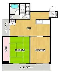 ニュースターハイツ浦安【3階】の間取り