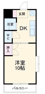 City River I【1階】の間取り