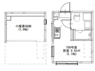 クレール瑞江【1階】の間取り