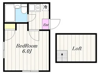 プラーズ愛甲【2階】の間取り