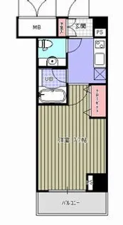 HF愛宕橋レジデンス【3階】の間取り