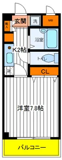 東京都日野市日野本町3【マンション】の間取り