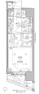 ヴァースクレイシアIDZ千代田岩本町【4階】の間取り
