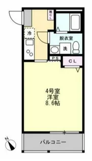 ベイルーム05【0】【2階】の間取り