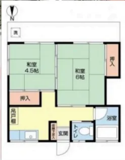 ひるま荘【1階】の間取り