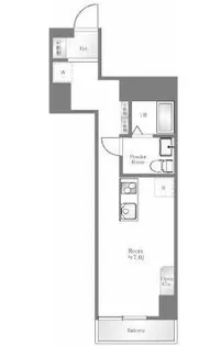 ペガサスステーションプラザ蒲田【2階】の間取り