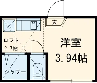 グレースプラージュ【2階】の間取り