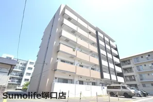 クレスト園田【6階】の外観