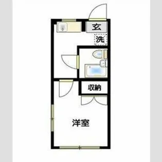 プルミエール青葉【1階】の間取り