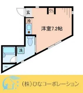 東京都台東区東浅草1【アパート】の間取り