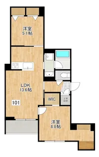 ブルームステージ【1階】の間取り