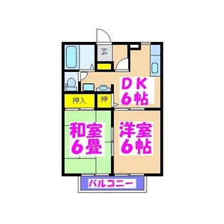 エクセレント30【1階】の間取り