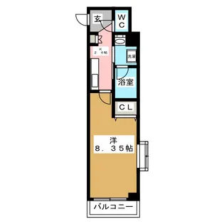 エスポワール成増【1階】の間取り