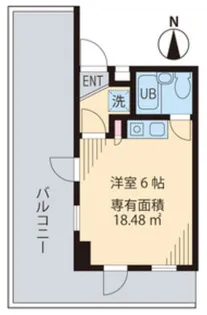クオリアコート【5階】の間取り