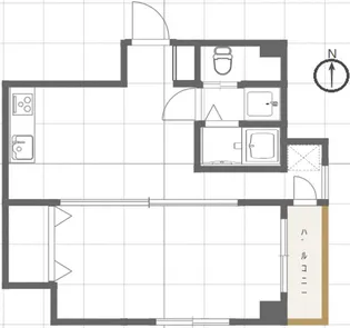 東武ハイライン緑町両国【6階】の間取り