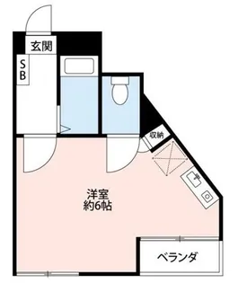 レイクトップ鶴川【1階】の間取り