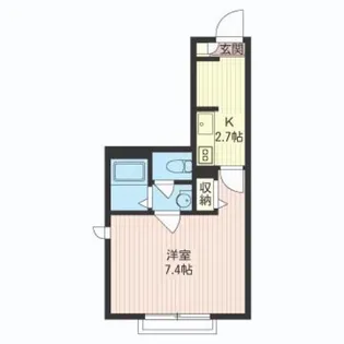 シャーメゾン赤塚【2階】の間取り
