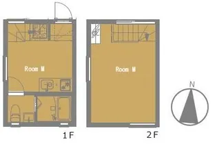 Catorce上石神井【2階】の間取り