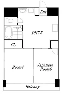 総武ロイヤルハイツ【2階】の間取り