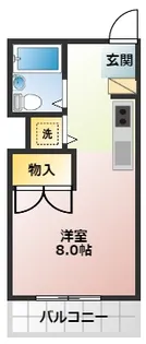 ヴィラ武智寿町【3階】の間取り