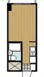 カレッジハイツASAKAII【3階】の間取り