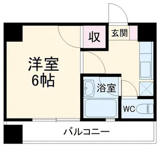 オオタニビル【4階】の間取り