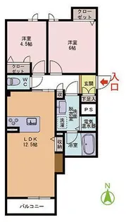 アイカルケア【3階】の間取り