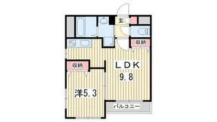 サンクチュアリ二条城【3階】の間取り