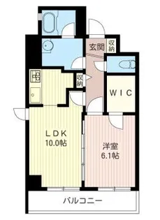 ラフィーネ湘南【4階】の間取り