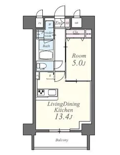 シャルマンミューズ【11階】の間取り