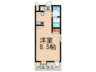 パークアベニュー22【8階】の間取り