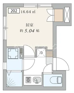 アプリコットハウス上高田【2階】の間取り