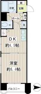 第21新井ビル【5階】の間取り