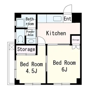 メゾン大師【2階】の間取り