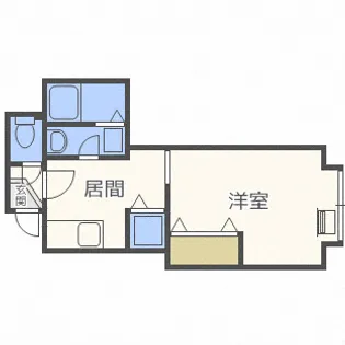 コーポライラック【3階】の間取り