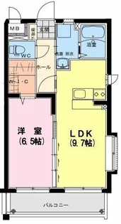 グラン キャスク【1階】の間取り