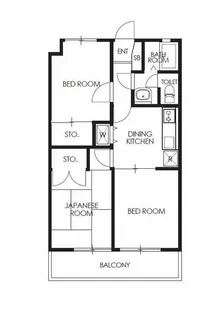 エムハイツ高野台I【3階】の間取り