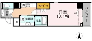 グランディーノ早稲田【5階】の間取り