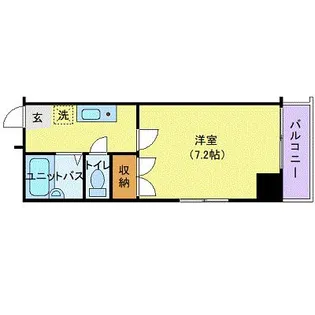 サンビューティ春日町【6階】の間取り