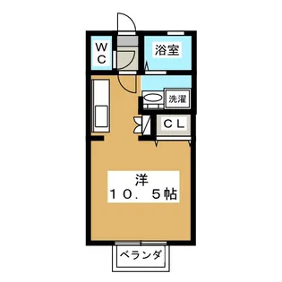 NEWセジュール【2階】の間取り