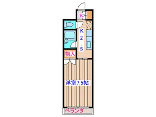 サンパレス苦竹【3階】の間取り