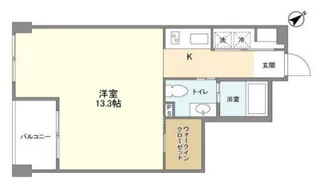 コージーコート学芸大学【2階】の間取り