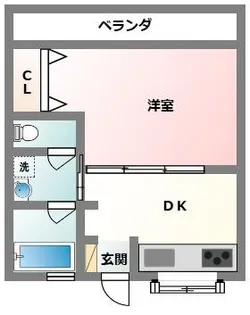 グランドソレイユ【2階】の間取り
