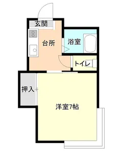 オークハウス【1階】の間取り