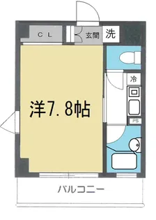 エクセル菊名【6階】の間取り