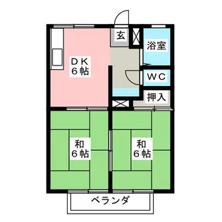 フジックス A【2階】の間取り